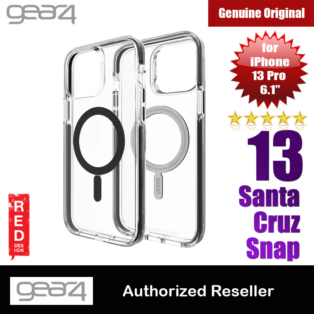 Picture of Gear4 D30 Santa Cruz Snap Clear Impact Protection with MagSafe Compatibility for iPhone 13 Pro 6.1 (Black) Apple iPhone 13 Pro 6.1- Apple iPhone 13 Pro 6.1 Cases, Apple iPhone 13 Pro 6.1 Covers, iPad Cases and a wide selection of Apple iPhone 13 Pro 6.1 Accessories in Malaysia, Sabah, Sarawak and Singapore 