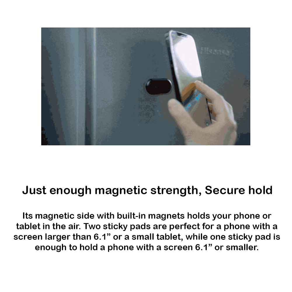 Picture of Apple iPad Air 10.9 2020 | MOFT Magnetic Sticky Pads Wall Mount only magnetic accessories 2pcs