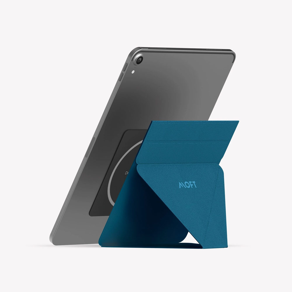 Picture of Apple iPad Air 10.9 2020 | MOFT Snap Tablet Stand Multi Angle Invisible Tablet Stand for iPad iPad Pro iPad Air Tablet (Wanderlust Blue)