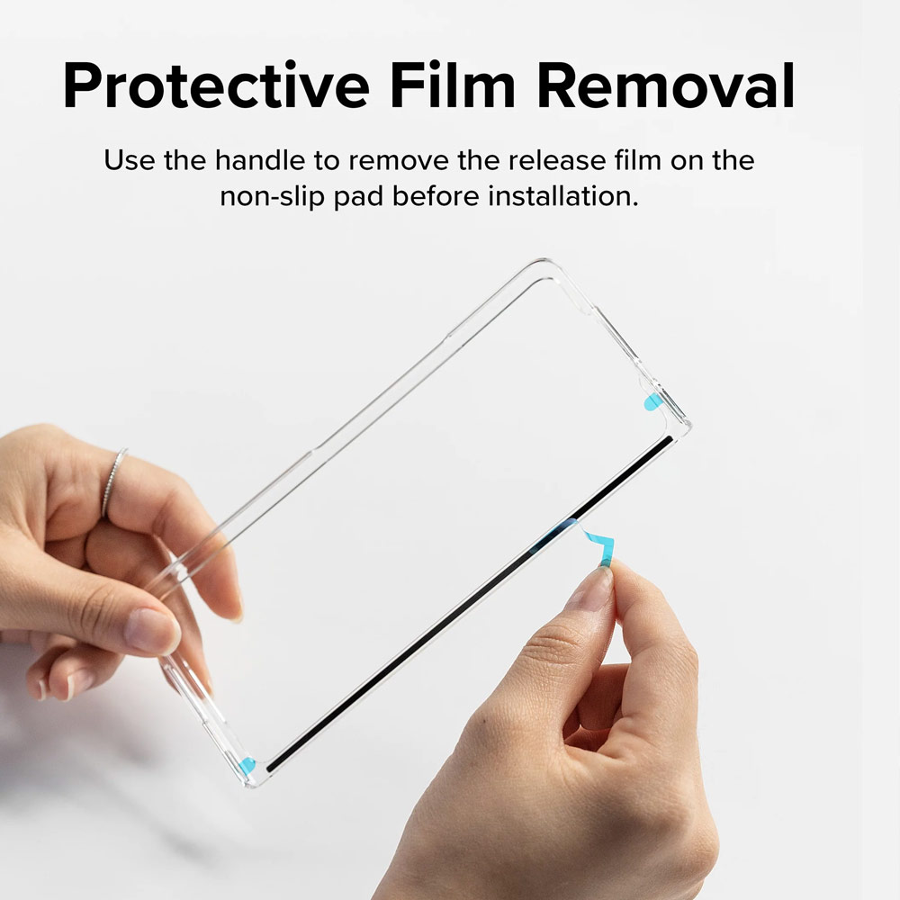 Picture of Samsung Galaxy Z Fold 4 Case | Ringke Slim Protection Anti Yellow Clear PC Hard Case for Samsung Galaxy Z Fold 4 (Matte)