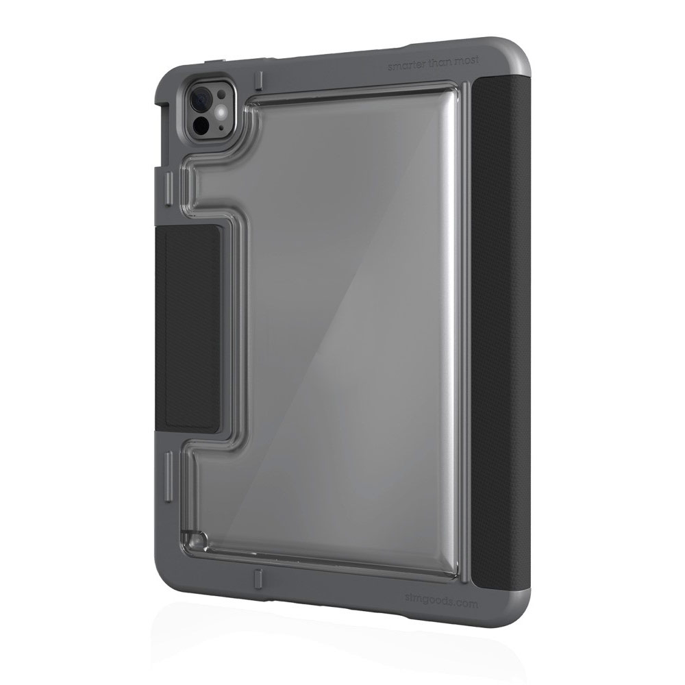 Picture of Apple iPad Pro 11 M4 2024 Case | STM Dux Plus Protection Flip Stand Case for iPad Pro 11 M4 2024 (Black)