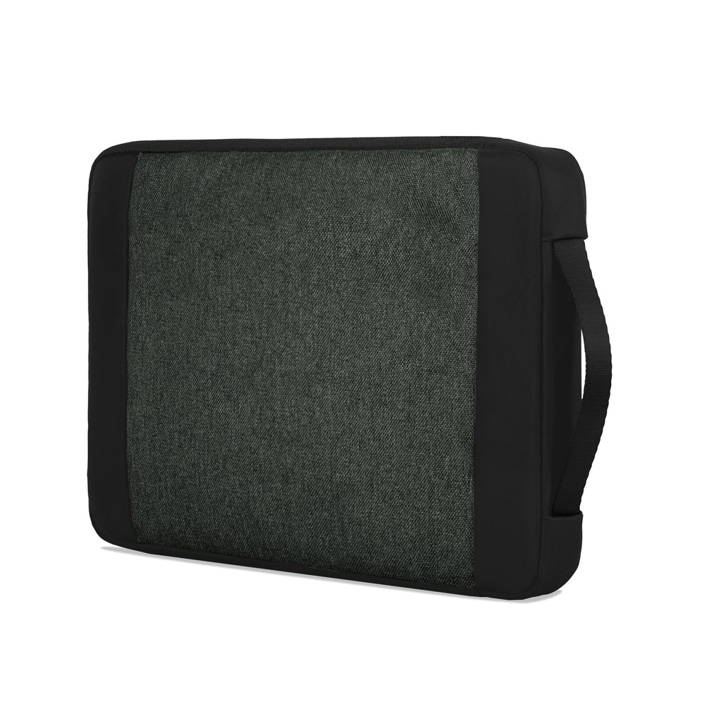 Picture of STM Kin Slim and Lightweight with Shock Absorbing Secure Zip Laptop Sleeve with Accessory Storage Pocket up to 16" (Slate Black)