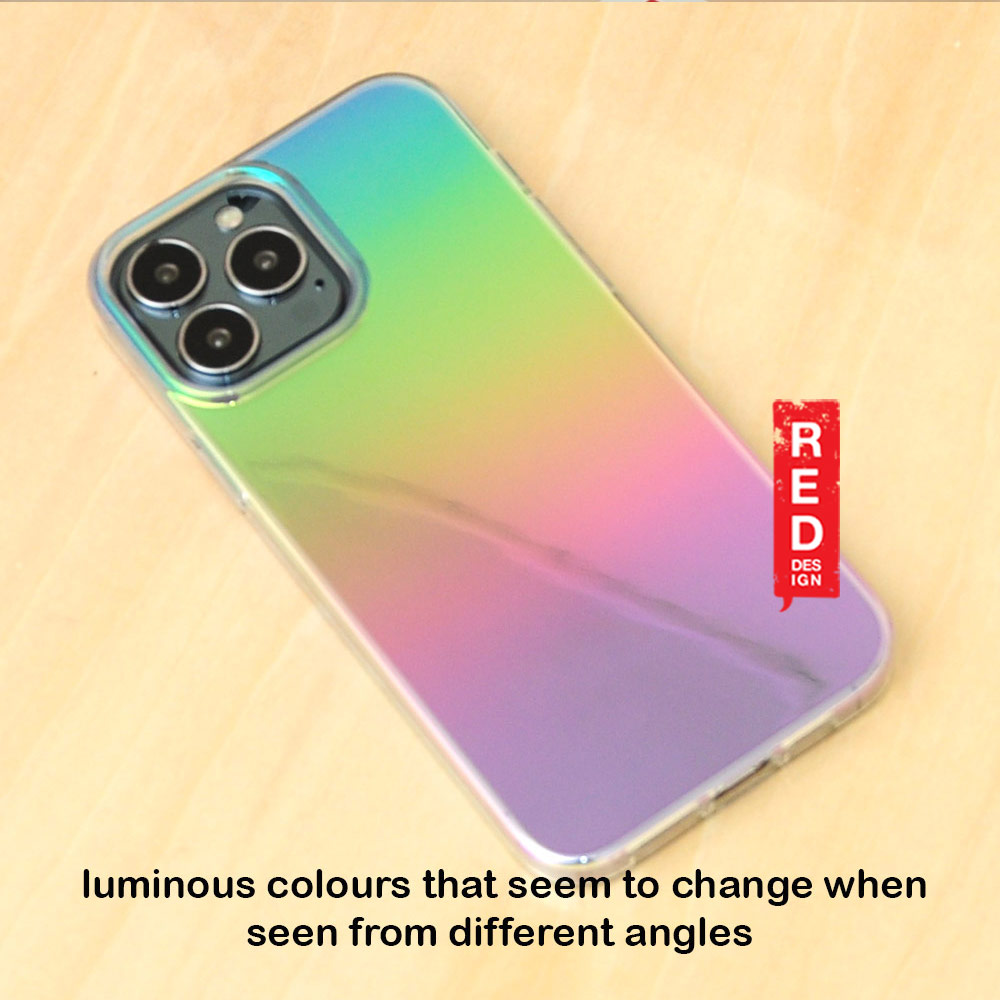 Picture of Apple iPhone 13 Pro Max 6.7 Case | TGVIS Iridescent Series Protection Case for iPhone 13 Pro Max 6.7 Case (Rainbow Colorful Iridescent)