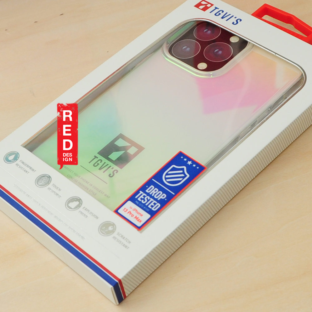 Picture of Apple iPhone 13 Pro Max 6.7 Case | TGVIS Iridescent Series Protection Case for iPhone 13 Pro Max 6.7 Case (Rainbow Colorful Iridescent)