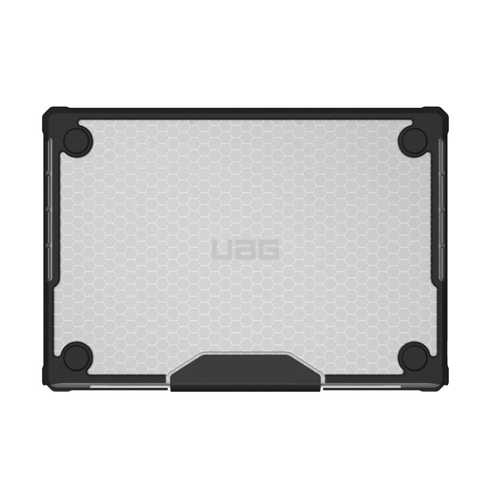 Picture of Apple Macbook Pro 16.2 2021 Case | UAG Plyo Series Drop Protection Cover Casing Case for Macbook Pro 16 M1 Pro M1 Max 2021 A2485 (Ice Black)