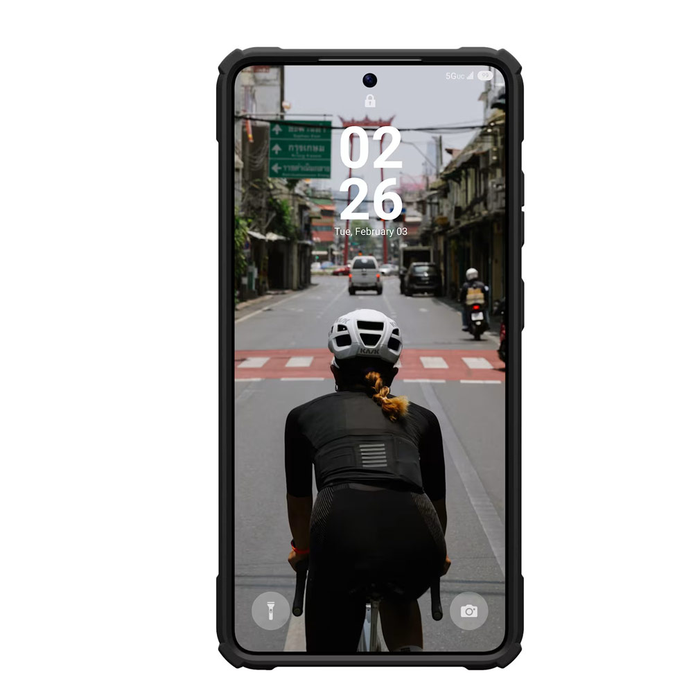 Picture of Samsung Galaxy S26 Ultra Case | UAG Plasma XTE Galaxy S26 Ultra Kickstand Drop Protection Case Case with Magnetic Charging Compatible (Black Clear)