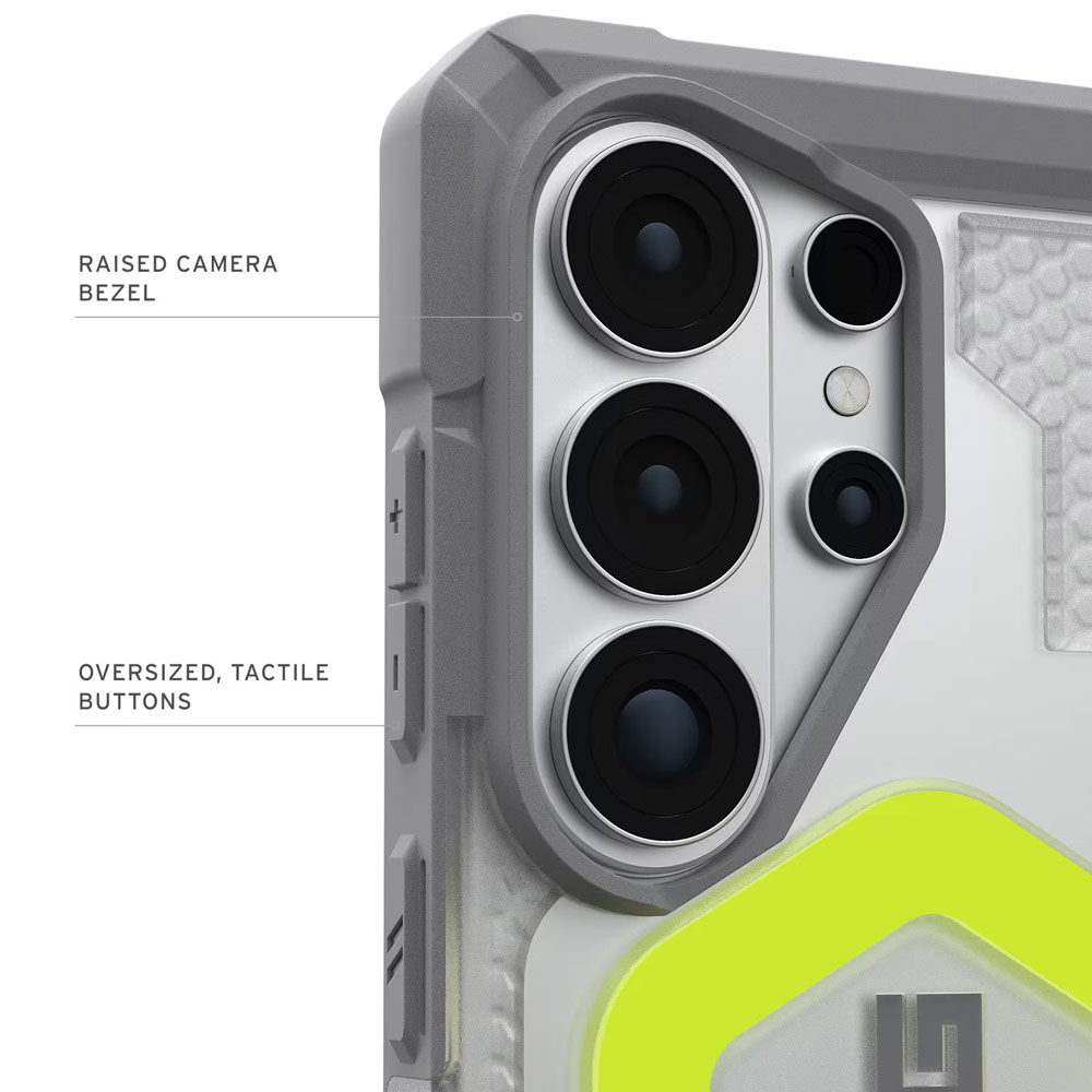 Picture of Samsung Galaxy S26 Ultra Case | UAG Pathfinder Magsafe Compatible Drop Proof Case for Samsung Galaxy S26 Ultra with Lanyard Strap (Active Neon)