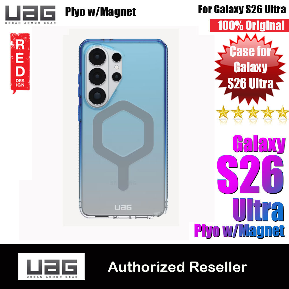 Picture of UAG Plyo Pro for Samsung Galaxy S26 Ultra High Quality Drop Protection Clear Case with Magnetic Charging Compatible (Blue Ombre) Samsung Galaxy S26 Ultra- Samsung Galaxy S26 Ultra Cases, Samsung Galaxy S26 Ultra Covers, iPad Cases and a wide selection of Samsung Galaxy S26 Ultra Accessories in Malaysia, Sabah, Sarawak and Singapore 