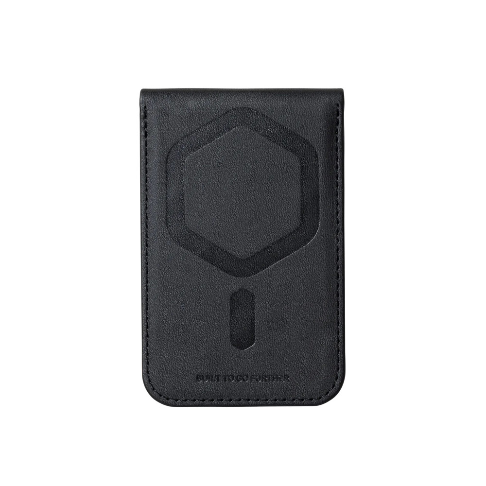 Picture of Apple iPhone 13 6.1  | UAG Metropolis Vegan Leather MagSafe Wallet and Stand Kickstand Card Holder Phone Stand (PU Leather)