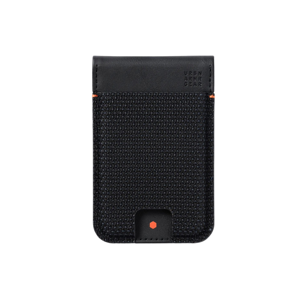 Picture of Apple iPhone 13 6.1  | UAG Metropolis Kevlar Leather MagSafe Wallet and Stand Kickstand Card Holder Phone Stand (Kevlar)