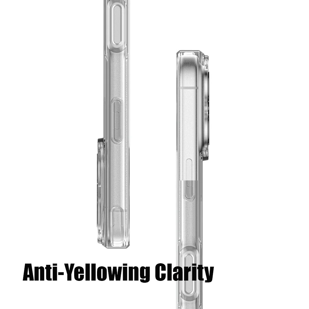 Picture of Apple iPhone 17 Pro Max 6.9 Case | Amazingthing Minimal Magnetic Slim Protection Case for iPhone 17 Pro Max 6.9 (Clear)