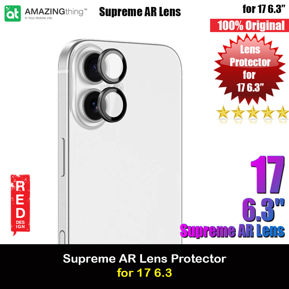 Picture of Amazingthing Supreme AR Lens Glass Aluminum Tempered Glass Lens Protector for iPhone 17 6.3  (2PCS Black) Apple iPhone 17 6.3- Apple iPhone 17 6.3 Cases, Apple iPhone 17 6.3 Covers, iPad Cases and a wide selection of Apple iPhone 17 6.3 Accessories in Malaysia, Sabah, Sarawak and Singapore 