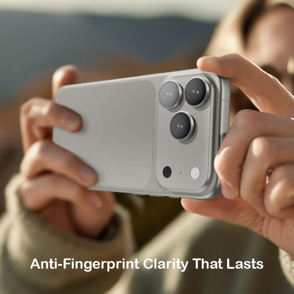 Picture of Apple iPhone 17 Pro 6.3  | Amazingthing Supreme AR Lens Glass Aluminum Tempered Glass Lens Protector for iPhone 17 Pro 6.3 iPhone 17 Pro Max 6.9 (3PCS Orange)