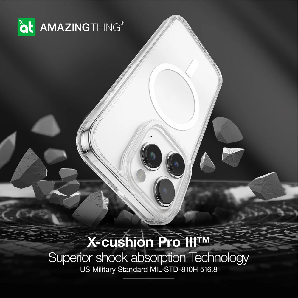 Picture of Apple iPhone 15 Pro Max 6.7 Case | Amazingthing Minimal Magnetic Slim Protection Case for iPhone 15 Pro Max 6.7 (Dark Blue)