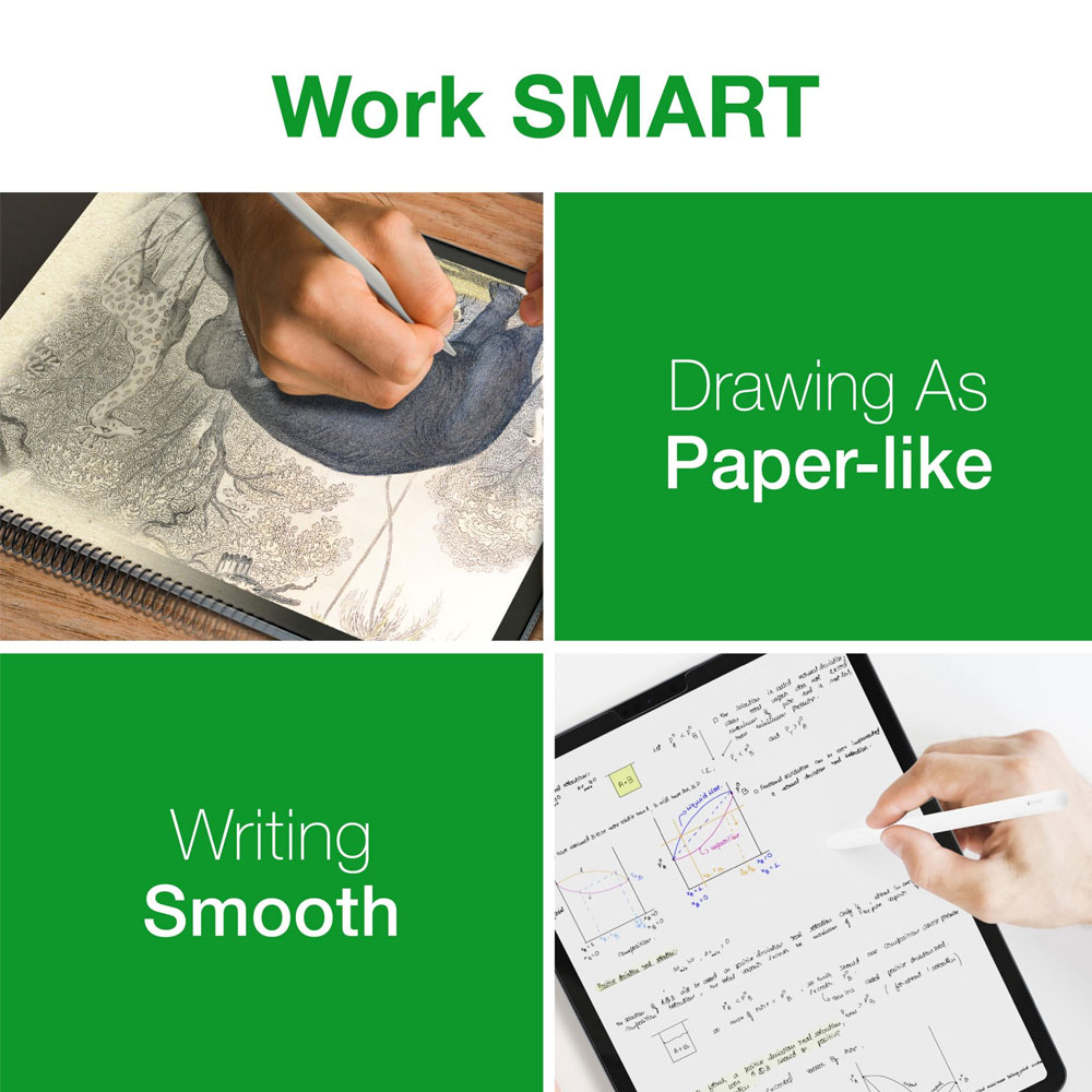 Picture of Apple iPad 10.2 7th gen 2019 Screen Protector | Amazingthing Supreme Film Tailored Make for Digital Artist Anti Glare Matte Drawing Film Paper Like Screen Protector for Apple iPad 10.2 2019 2020