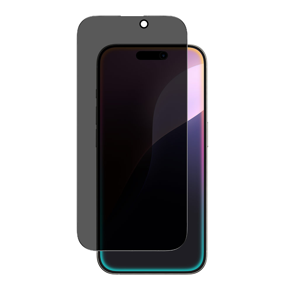 Picture of Apple iPhone 16 Pro Max 6.9  | Amazingthing Radix Supreme Privacy Fully Covered Tempered Glass for iPhone 16 Pro Max 6.9 (Privacy)