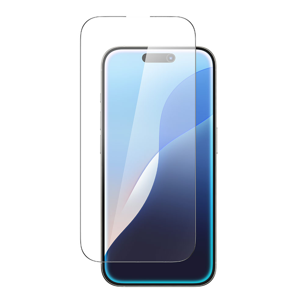 Picture of Apple iPhone 16 Plus 6.7  | Amazingthing Radix Supreme Fully Covered Tempered Glass for iPhone 16 Plus 6.7 (Ultra Clear)