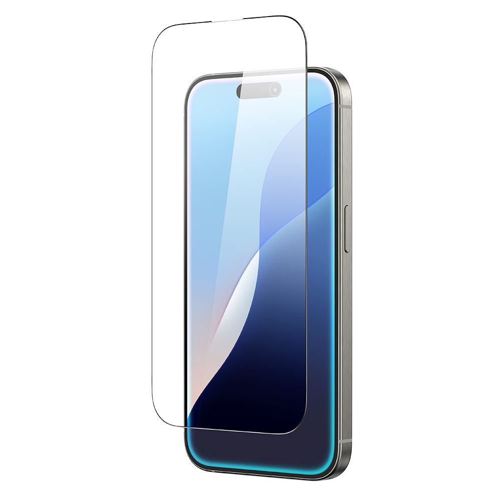 Picture of Apple iPhone 16 Pro Max 6.9  | Amazingthing Radix Supreme Fully Covered Tempered Glass for iPhone 16 Pro Max 6.9 (Ultra Clear)