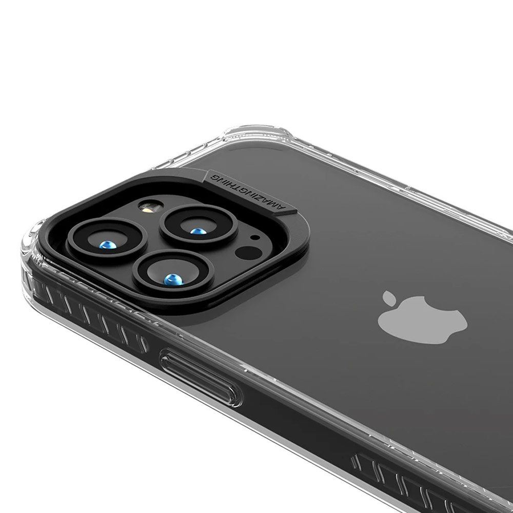 Picture of Apple iPhone 13 Pro 6.1 Case | Amazingthing TITAN PRO Drop Proof Case for iPhone 13 Pro 6.1 (Galaxy Black)