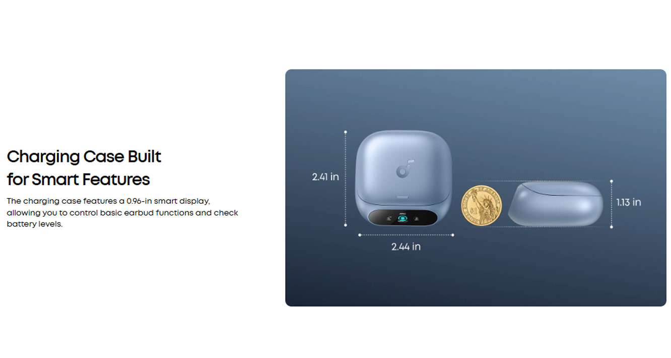 Picture of Soundcore by Anker Liberty 5 Pro ANC Wireless Earbuds Guinness World Records Clearest Clear Calls Adaptive Noise Cancelling LDAC Hi-Res Audio TWS Earbuds (Midnight Black)