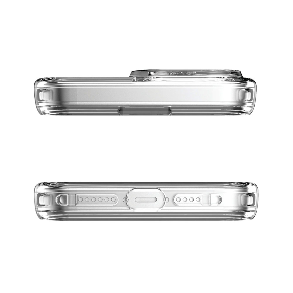 Picture of Apple iPhone 15 Pro Max 6.7 Case | Avana Ice Series Magnetic Drop Protection Transparent Case for Apple iPhone 15 Pro Max 6.7 (Ice Clear)