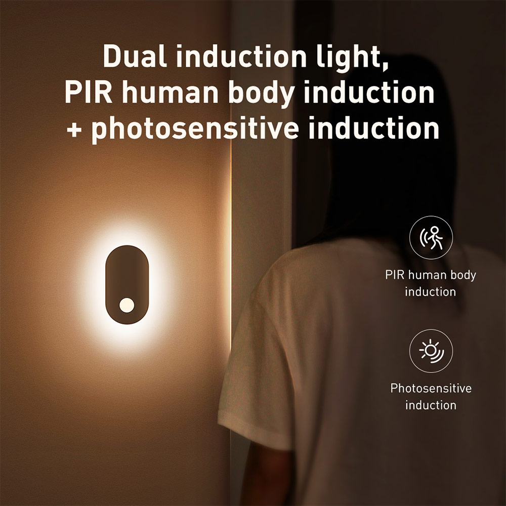 Picture of Baseus Sunshine Human Body Induction Entrance Light Household Light Door Light Balcony Light (4000K Natural Light)