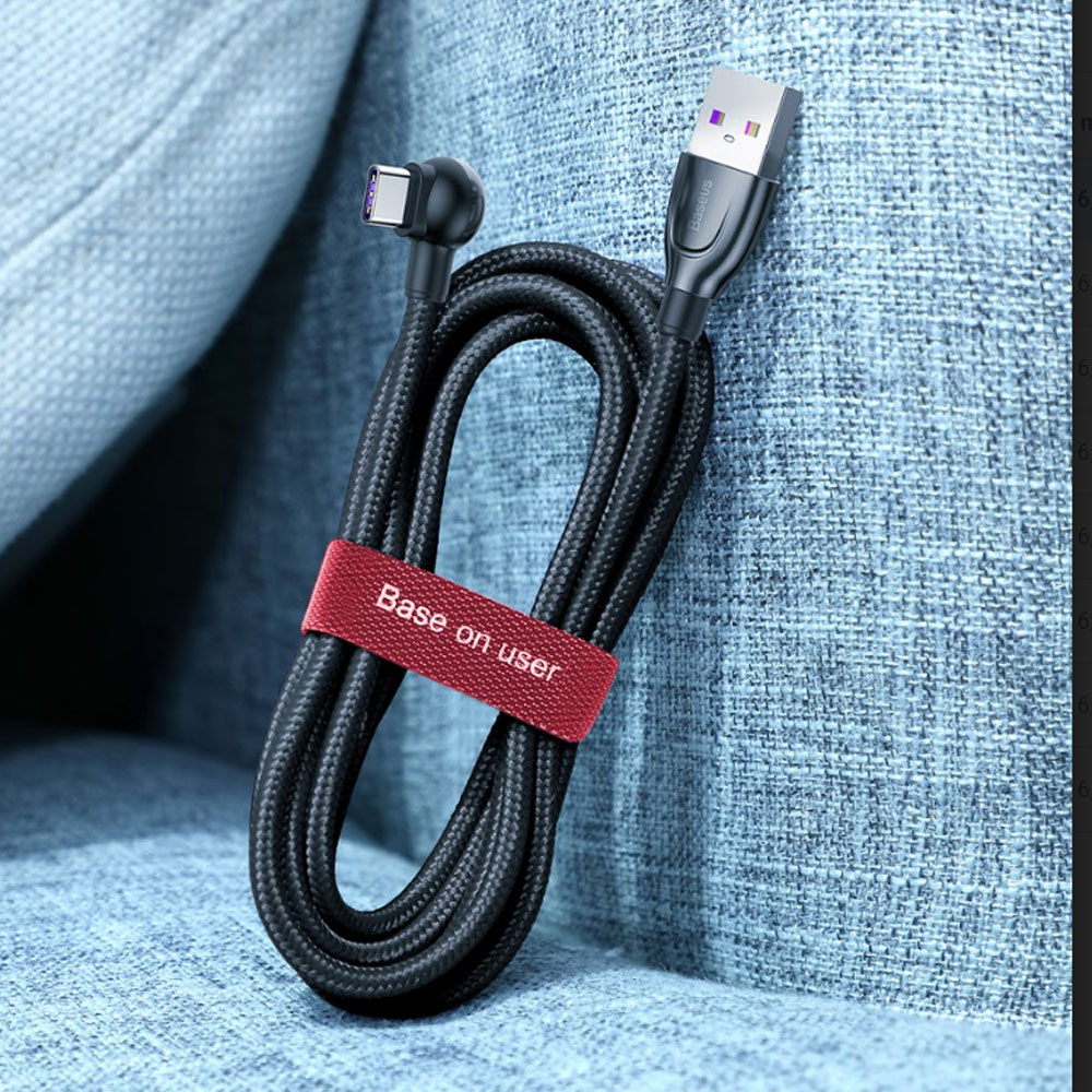 Picture of Baseus Cable Management Winder Velcro hook and loop fastener free cut strap strong velcro Strap (Red 300cm)