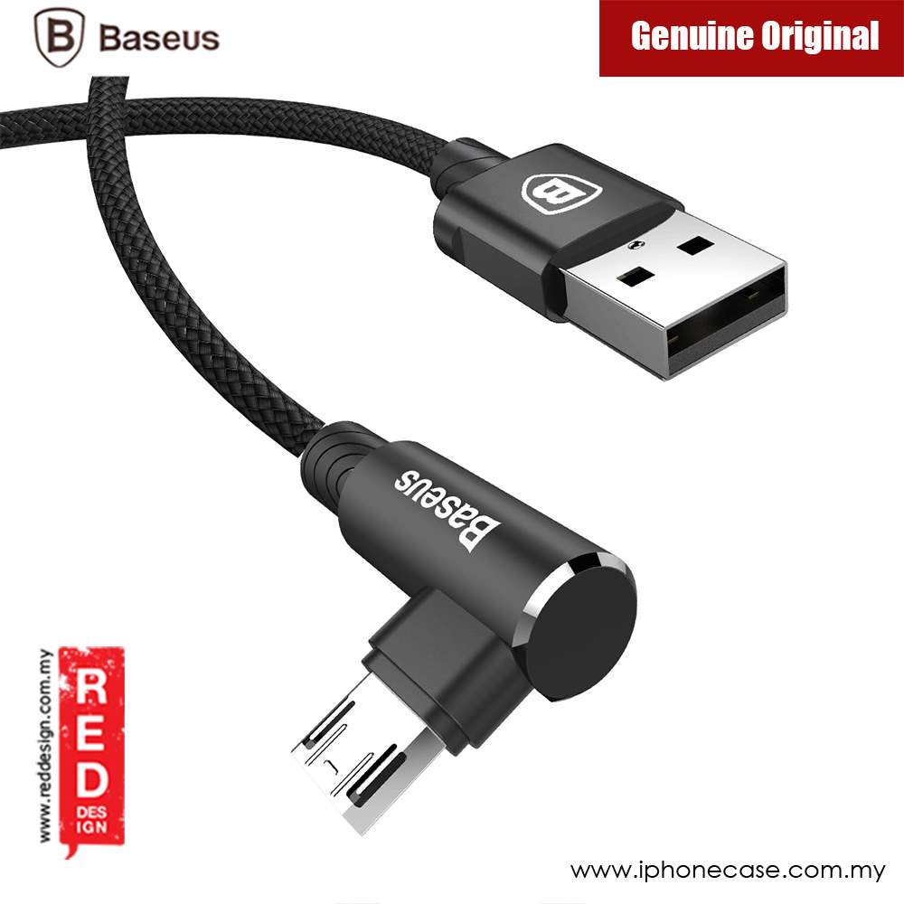 Picture of Baseus Elbow Type Micro USB Cable 200cm (Black)