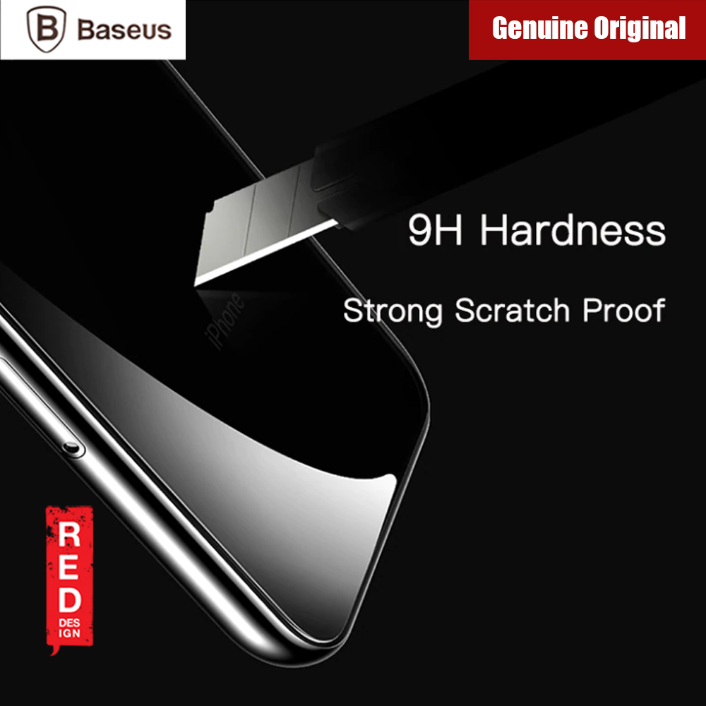 Picture of Apple iPhone XS Max  | Baseus Back Side Tempered Glass for Apple iPhone XS Max (0.3mm Clear)