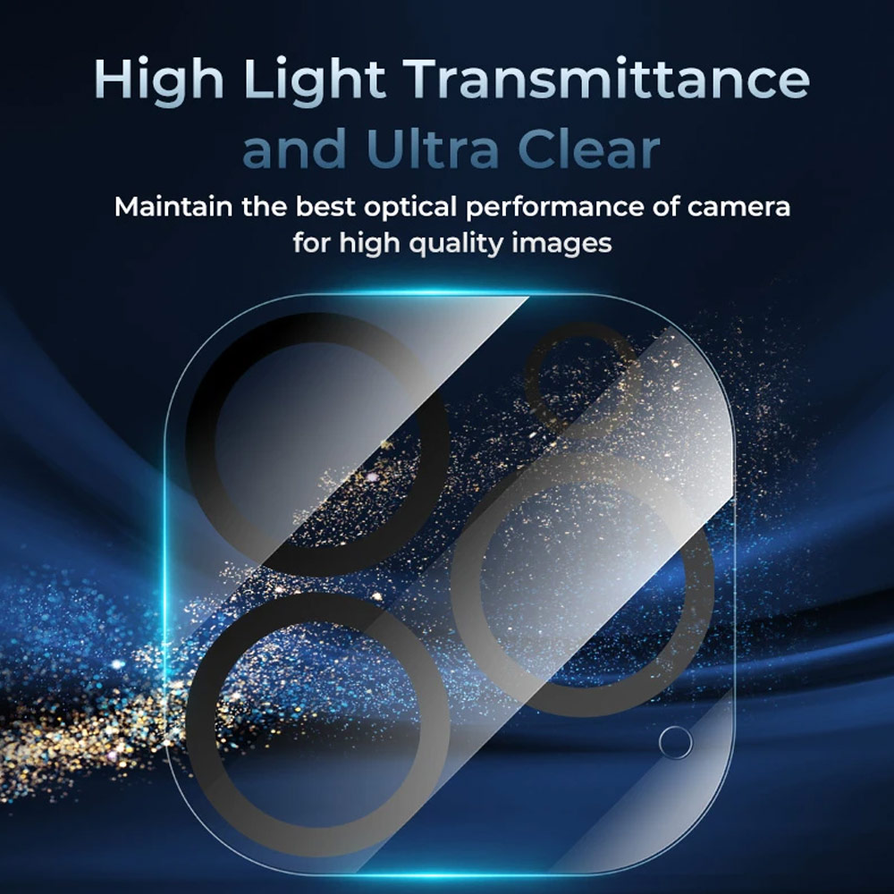 Picture of Apple iPhone 13 6.1 | Benks 9H Tempered Glass Lens Protector for iPhone 13 iPhone 13 Mini (Clear)