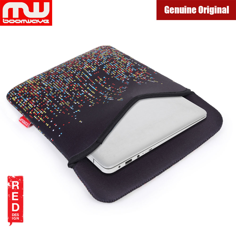 Picture of Boomwave Colour Series Laptop Notebook Macbook Sleeve Design up to 14 inches Laptop (Blue)