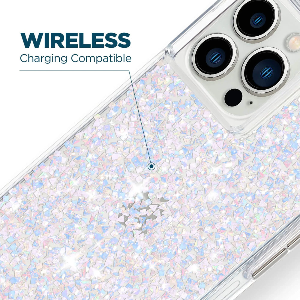 Picture of Apple iPhone 14 Pro Max 6.7  | Case Mate Case-Mate Stylish Design Drop Protection Case for iPhone 14 Pro Max 6.7 (Twinkle Diamond)