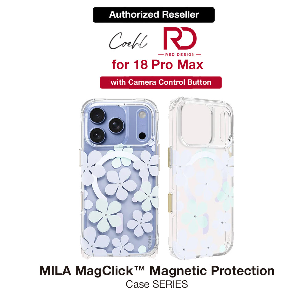 Picture of Coehl MILA MagClick Magnetic Charging Case with Camera Control Button for iPhone 18 Pro Max - Periwinkle Blue Apple iPhone 18 Pro Max- Apple iPhone 18 Pro Max Cases, Apple iPhone 18 Pro Max Covers, iPad Cases and a wide selection of Apple iPhone 18 Pro Max Accessories in Malaysia, Sabah, Sarawak and Singapore