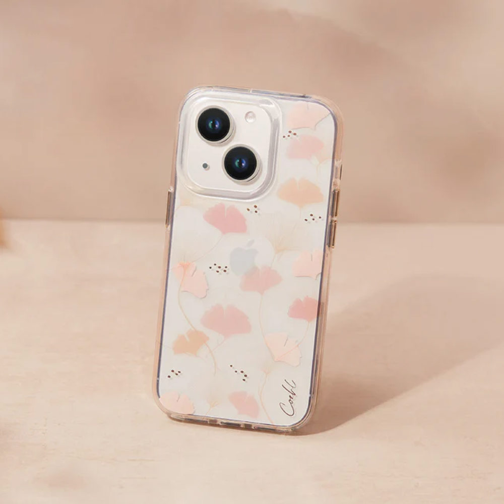 Picture of Apple iPhone 14 Plus 6.7 Case | Coehl Meodow Flowers Drop Protection Case Design for Modern Women Girl for iPhone 14 Plus 6.7 (Spring Pink)