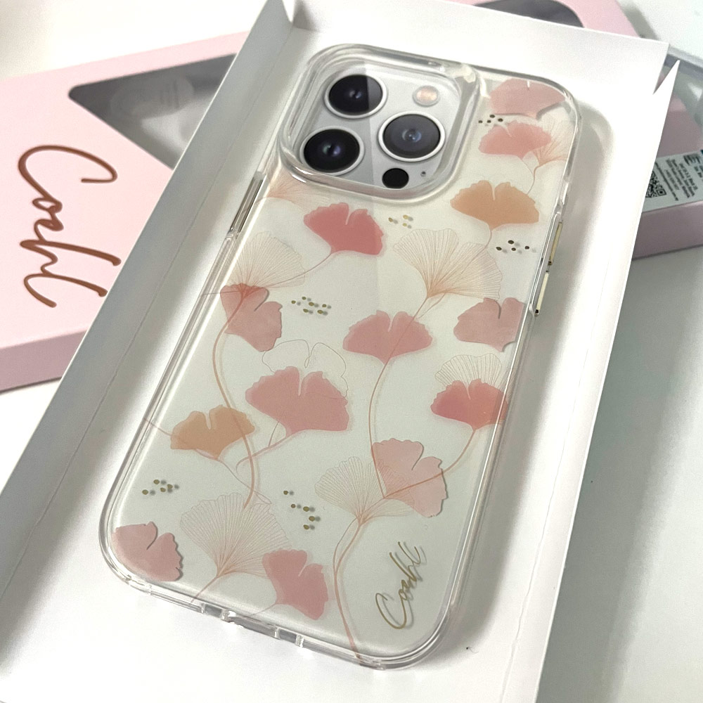 Picture of Apple iPhone 14 Plus 6.7 Case | Coehl Meodow Flowers Drop Protection Case Design for Modern Women Girl for iPhone 14 Plus 6.7 (Spring Pink)