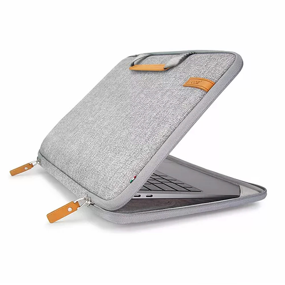 Picture of Apple Macbook Air 13\" | Cozistyle City Collection Smart Sleeve Protection Sleeve for MacBook Air 13 Macbook Pro 13 Microsoft Surface Pro (Urban Gray)