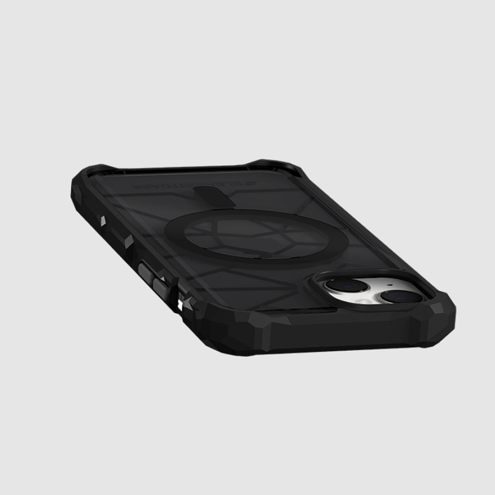 Picture of Apple iPhone 14 Plus 6.7 Case | Element Case Special Ops Double Reinforced Drop Protection Case with Magsafe Compatible for iPhone 14 Plus 6.7 (Smoke Black)