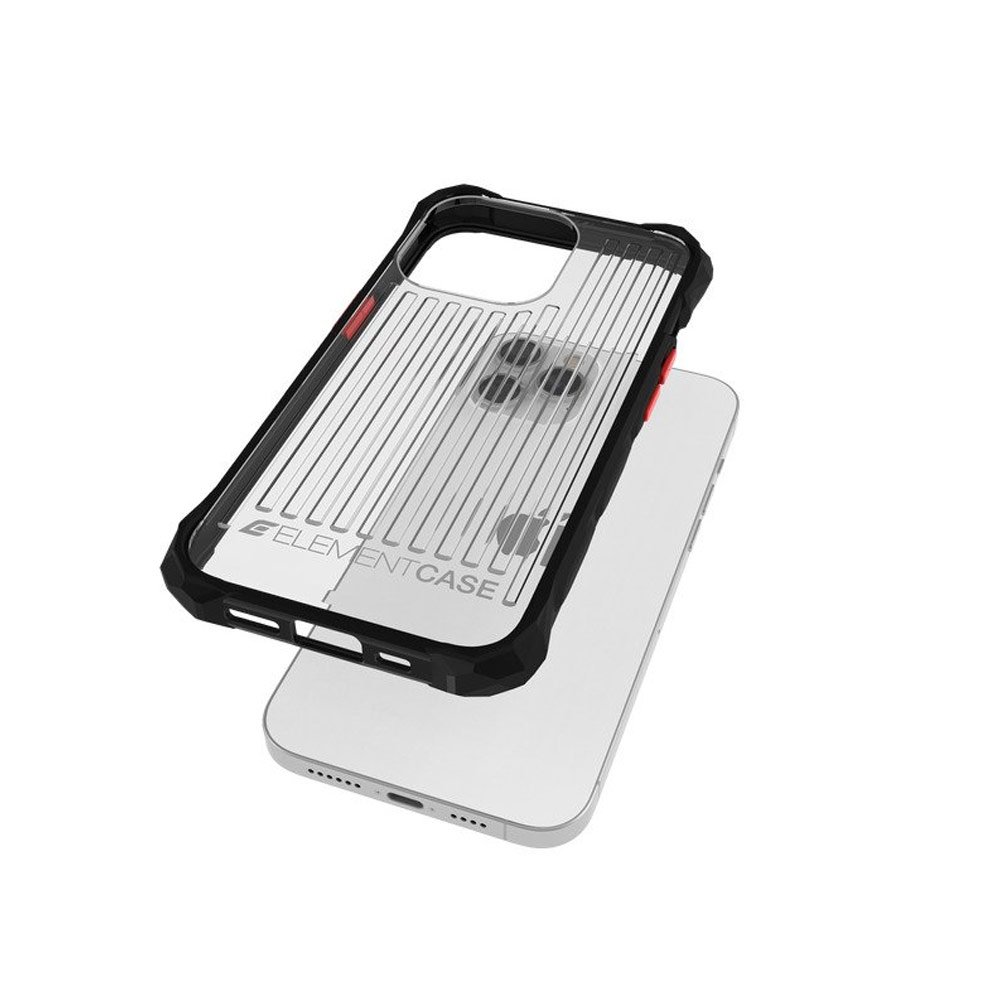 Picture of Apple iPhone 13 Pro 6.1 Case | Element Case Special Ops Protection Case for iPhone 13 Pro 6.1 (Clear Black)