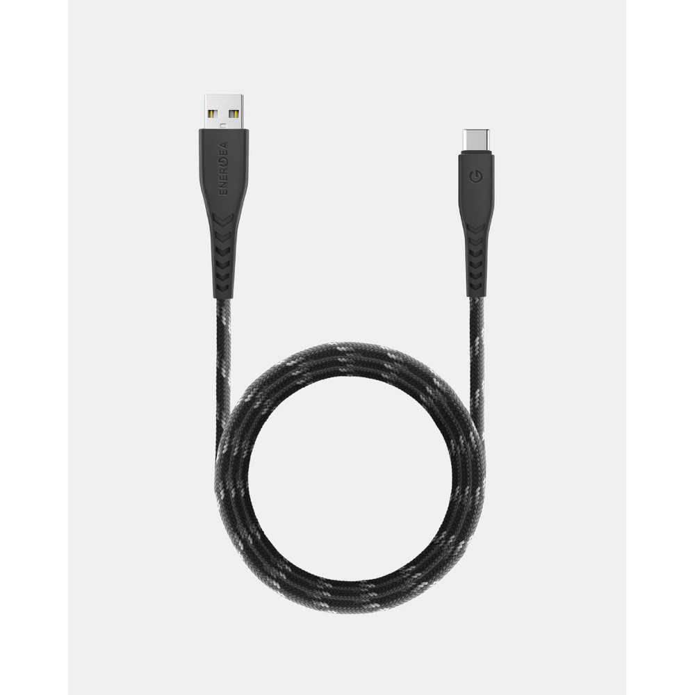 Picture of Samsung Galaxy Z Fold 3 | Energea NYLOFLEX 5A Rapid Charge and Sync USB A to USB C Cable Support Support Samsung Adaptive Fast Charge Huawei SCP OPPO VOOC 150CM (Black)