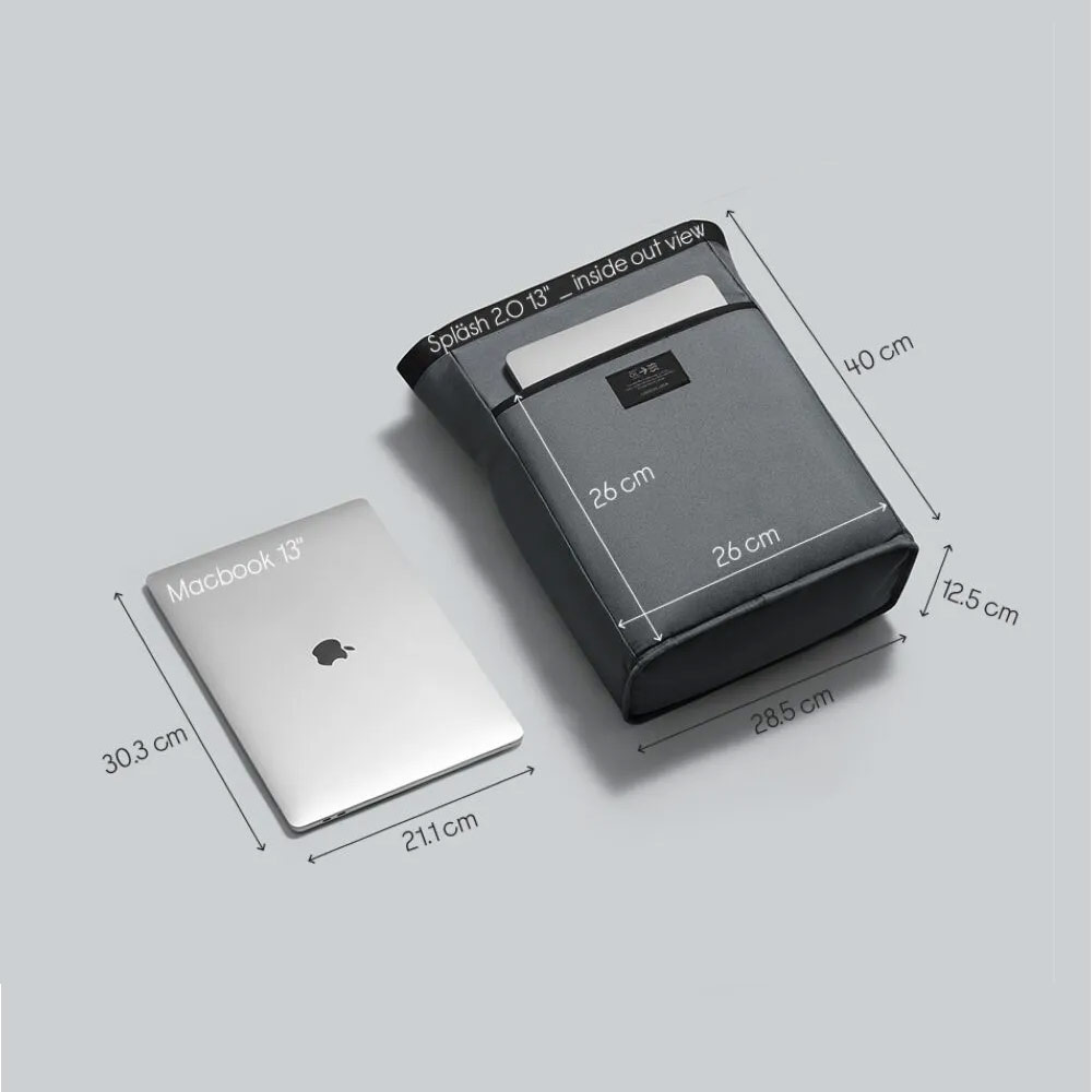 Picture of Apple Macbook Air 13 M2 2022  | Gaston Luga SPLÄSH 2.0 13" Premium Waterproof Eco Material Backpack (Olive)