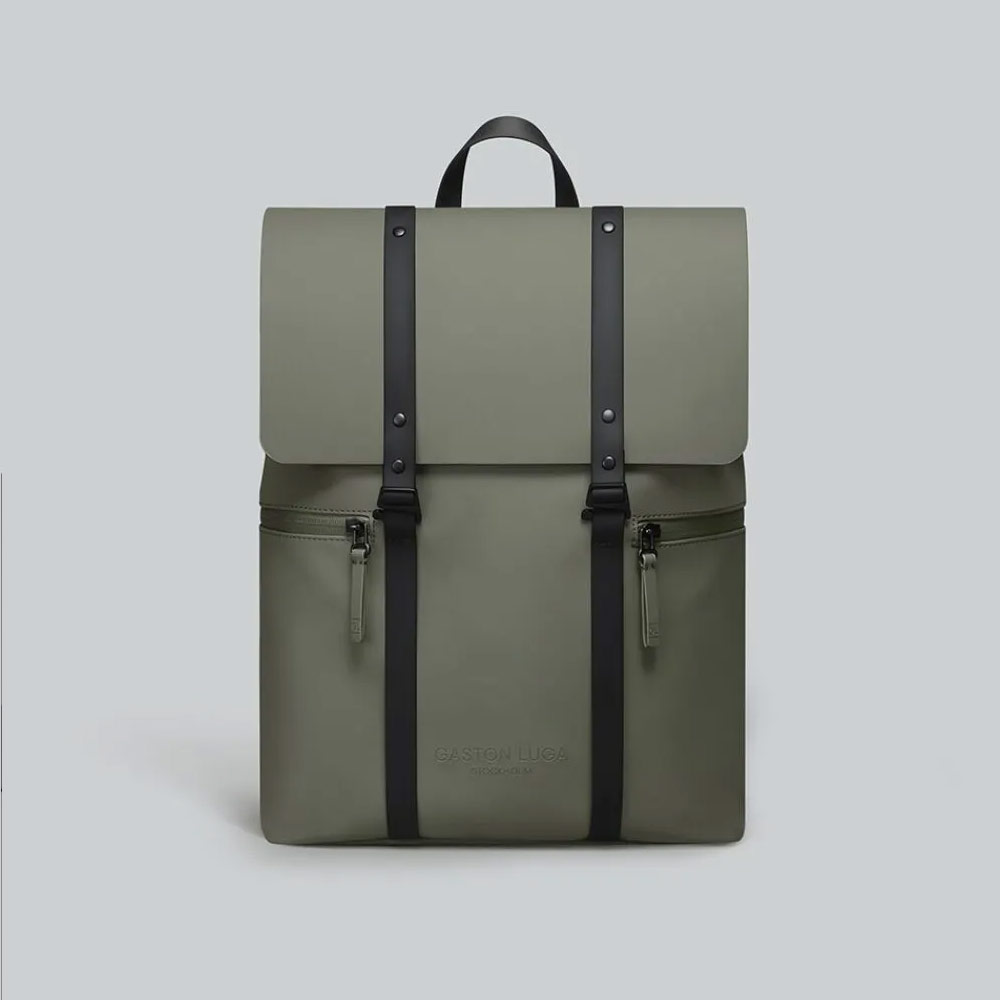 Picture of Apple Macbook Air 13 M2 2022  | Gaston Luga SPLÄSH 2.0 13" Premium Waterproof Eco Material Backpack (Olive)