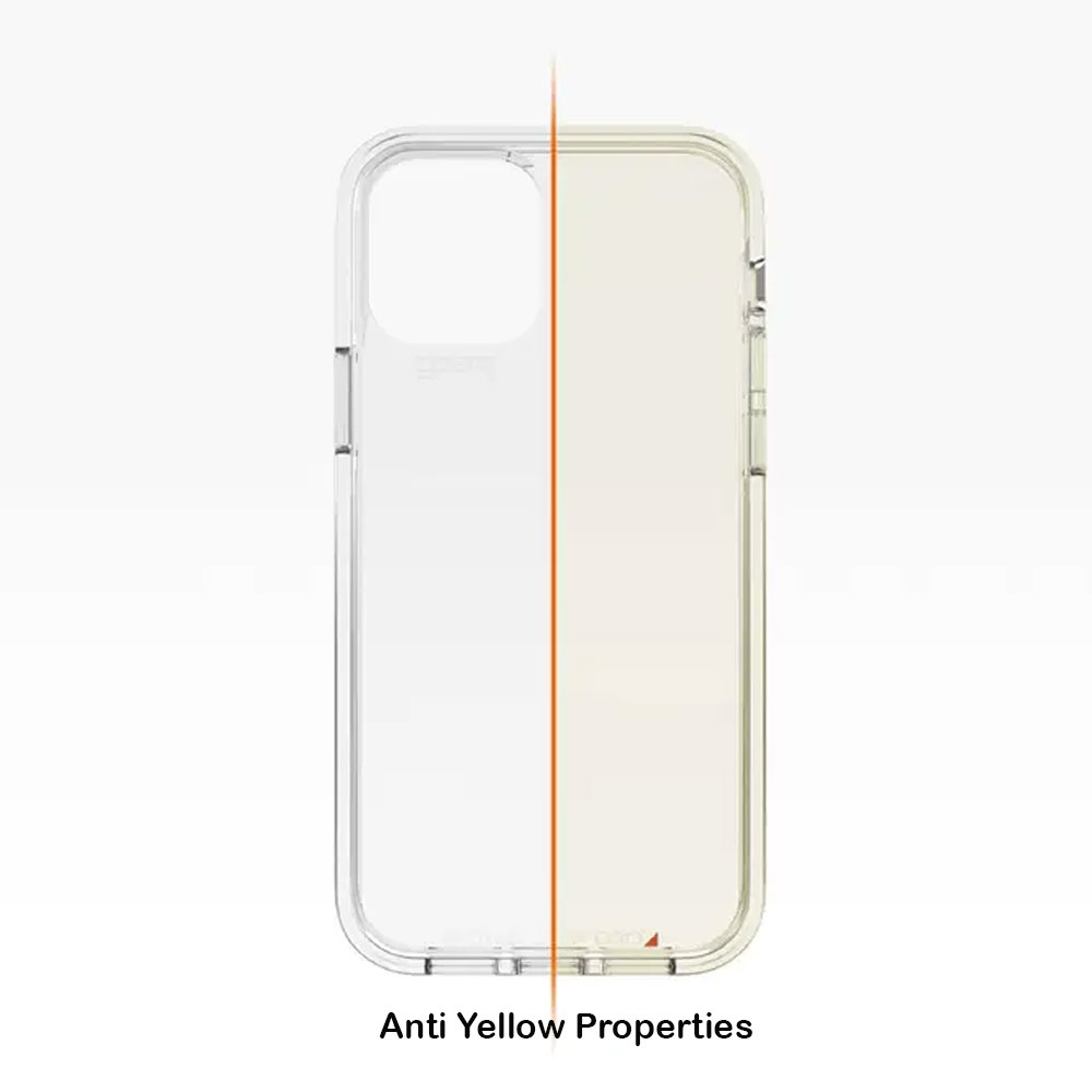 Picture of Apple iPhone 12 6.1 Case | Gear4 D30 Crystal Palace Drop Protection Case for iPhone 12 iPhone 12 Pro 6.1 (Clear)