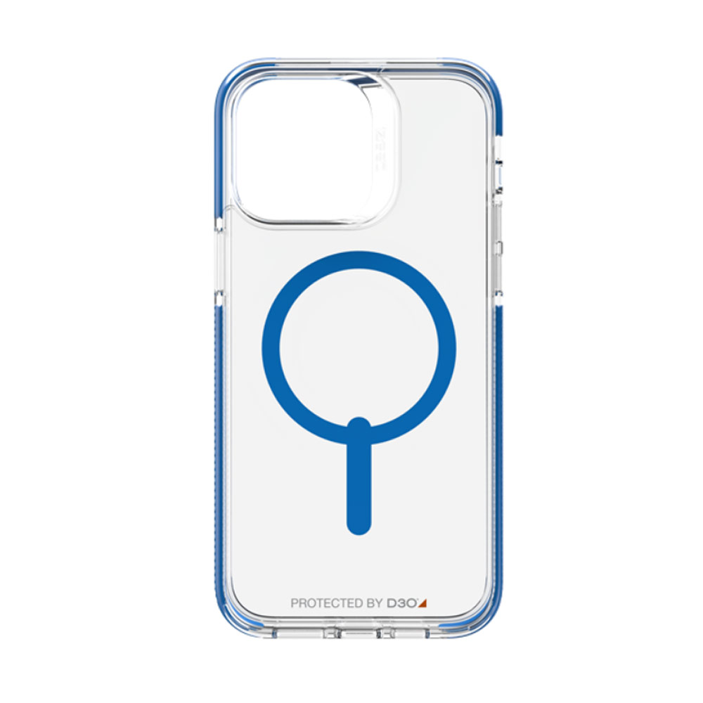 Picture of Apple iPhone 14 Pro Max 6.7 Case | Gear4 Santa Cruz Snap D30 Drop Protection Lightweight Case with Magsafe Compatible for iPhone 14 Pro Max 6.7 (Blue)