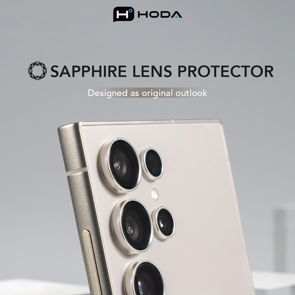 Picture of Samsung Galaxy S26 Ultra  | Hoda Sapphire Lens Protector Monocular Like Design for Samsung Galaxy S26 Ultra (5PCS Titanium Black)
