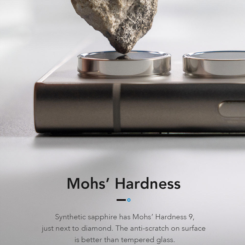 Picture of Samsung Galaxy S26 Ultra  | Hoda Sapphire Lens Protector Monocular Like Design for Samsung Galaxy S26 Ultra (5PCS Titanium Black)