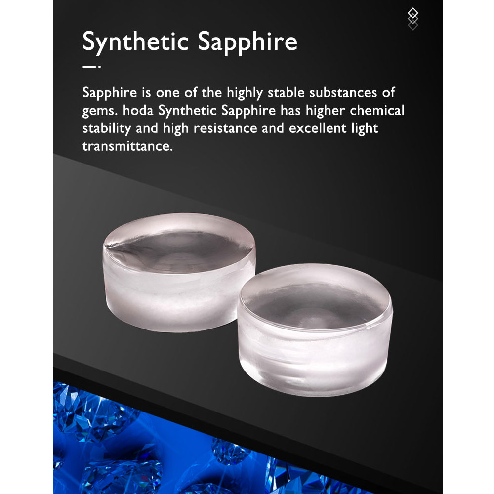 Picture of Apple iPhone 13 Pro 6.1  | Hoda Sapphire Lens Protector for iPhone 13 Pro 6.1 iPhone 13 Pro Max 6.7  (3PCS Flamed Titanium)