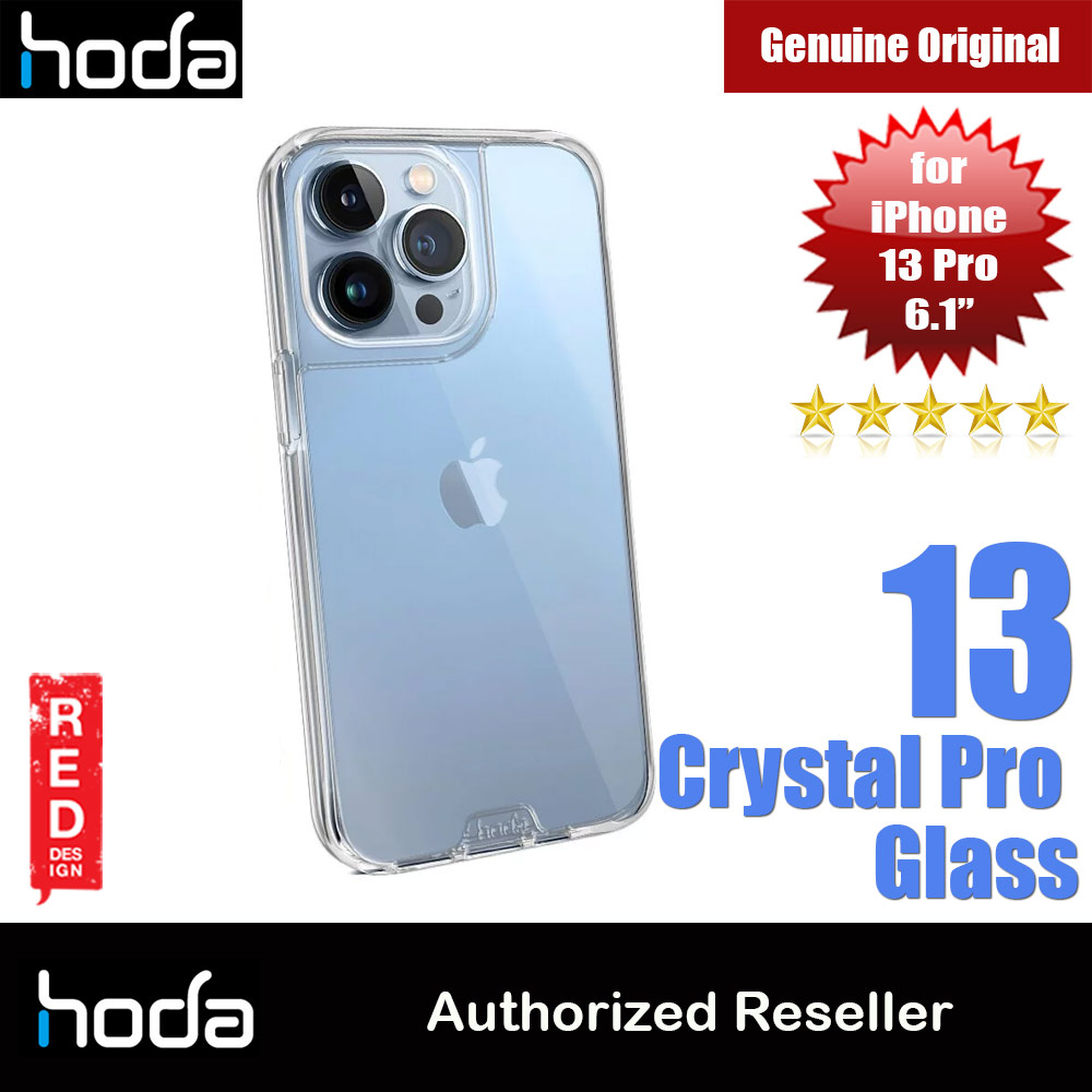 Picture of Hoda Military CRYSTAL PRO 3D TEMPERED GLASS BACKPLATE Drop Protection PROTECTIVE Case for Apple iPhone 13 Pro 6.1 (Crystal Clear) Apple iPhone 13 Pro 6.1- Apple iPhone 13 Pro 6.1 Cases, Apple iPhone 13 Pro 6.1 Covers, iPad Cases and a wide selection of Apple iPhone 13 Pro 6.1 Accessories in Malaysia, Sabah, Sarawak and Singapore 