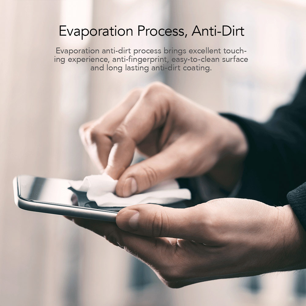 Picture of Apple iPhone 13 6.1 Screen Protector | Hoda 0.33mm 2.5D Full Coverage Tempered Glass Screen Protector for Apple iPhone 13 iPhone 13 Pro 6.1 (Anti Peeper Anti View)