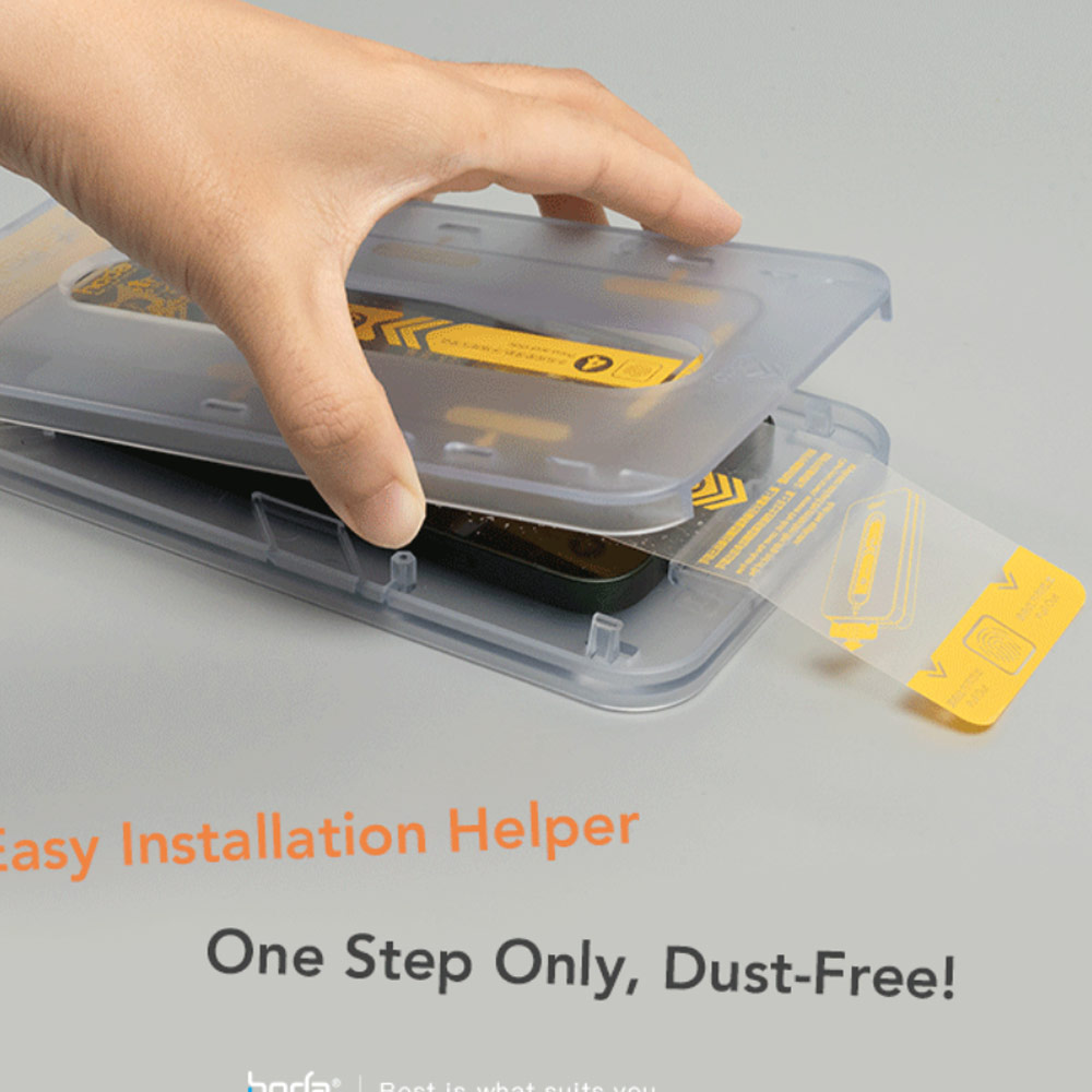 Picture of Apple iPhone 15 Pro Max 6.7 Screen Protector | Hoda 0.33mm 2.5D Full Coverage Gamer Matte Tempered Glass Screen Protector for Apple iPhone 15 Pro Max 6.7 (Matte)