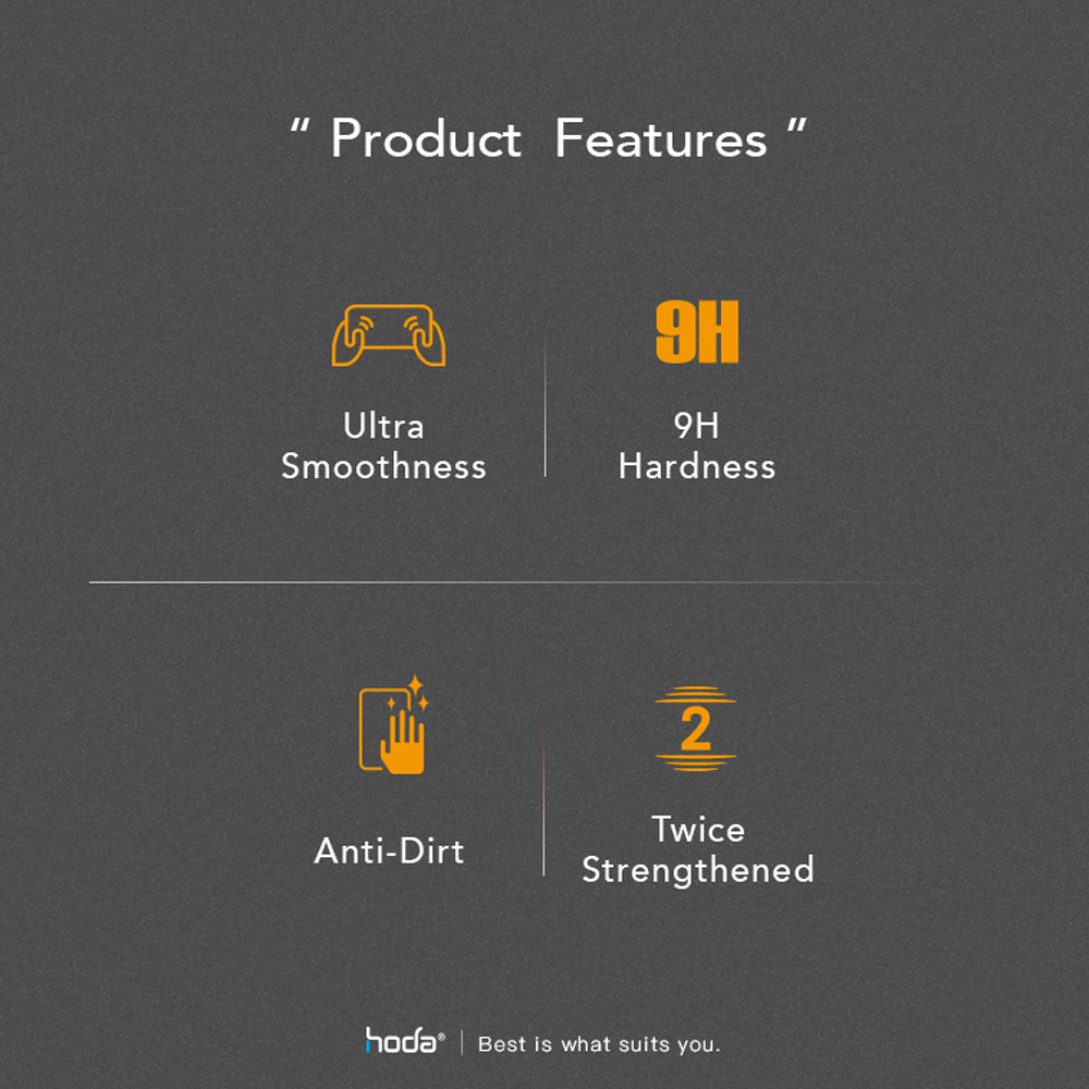 Picture of Apple iPhone 15 Pro Max 6.7 Screen Protector | Hoda 0.33mm 2.5D Full Coverage Gamer Matte Tempered Glass Screen Protector for Apple iPhone 15 Pro Max 6.7 (Matte)